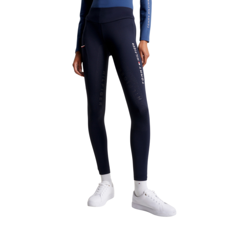 Tommy Hilfiger Equestrian - Legging d'équitation femme Elmira Winter desert sky