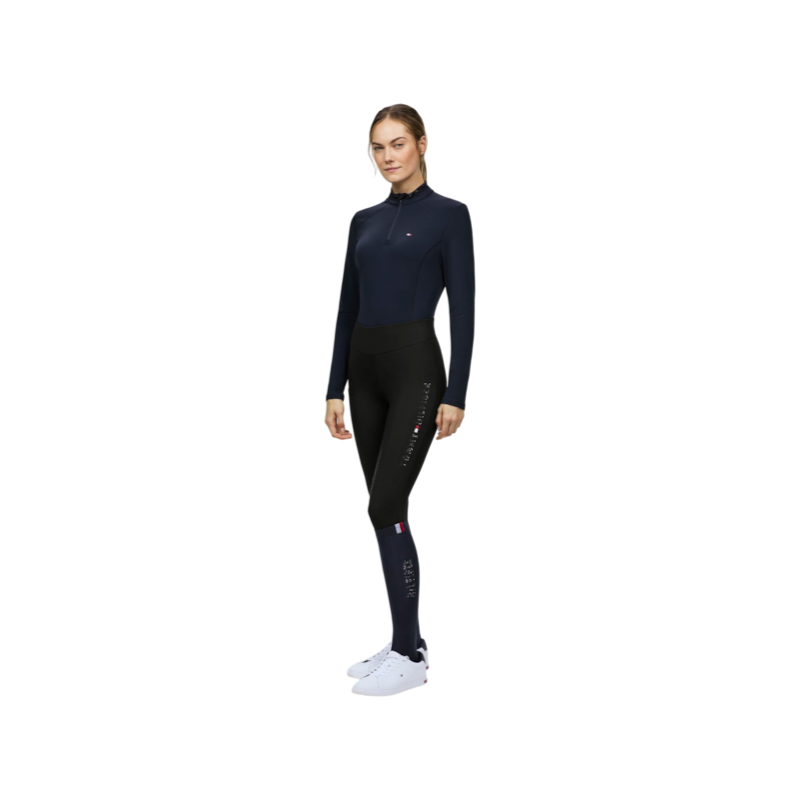 Tommy Hilfiger Equestrian - Legging d'équitation femme Elmira Winter noir