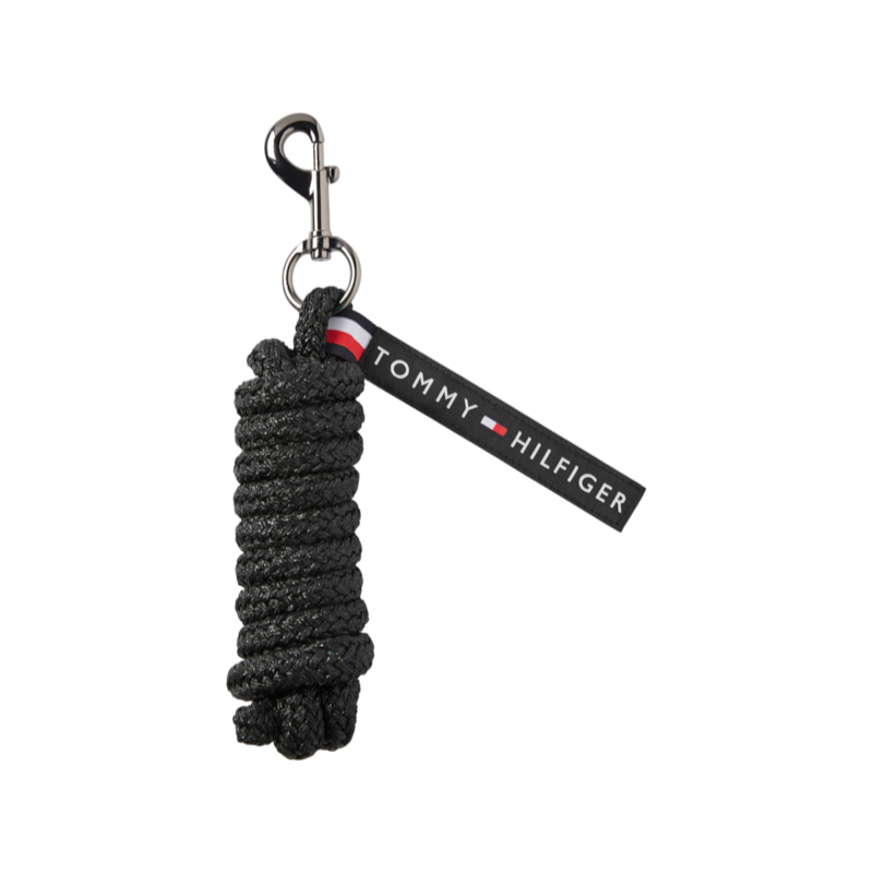 Tommy Hilfiger Equestrian - Licol avec longe Yale Shine noir