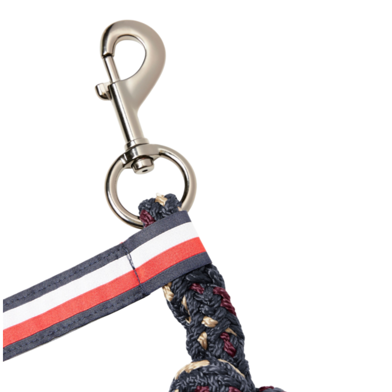 Tommy Hilfiger Equestrian - Licol et longe Yale deep burgundy