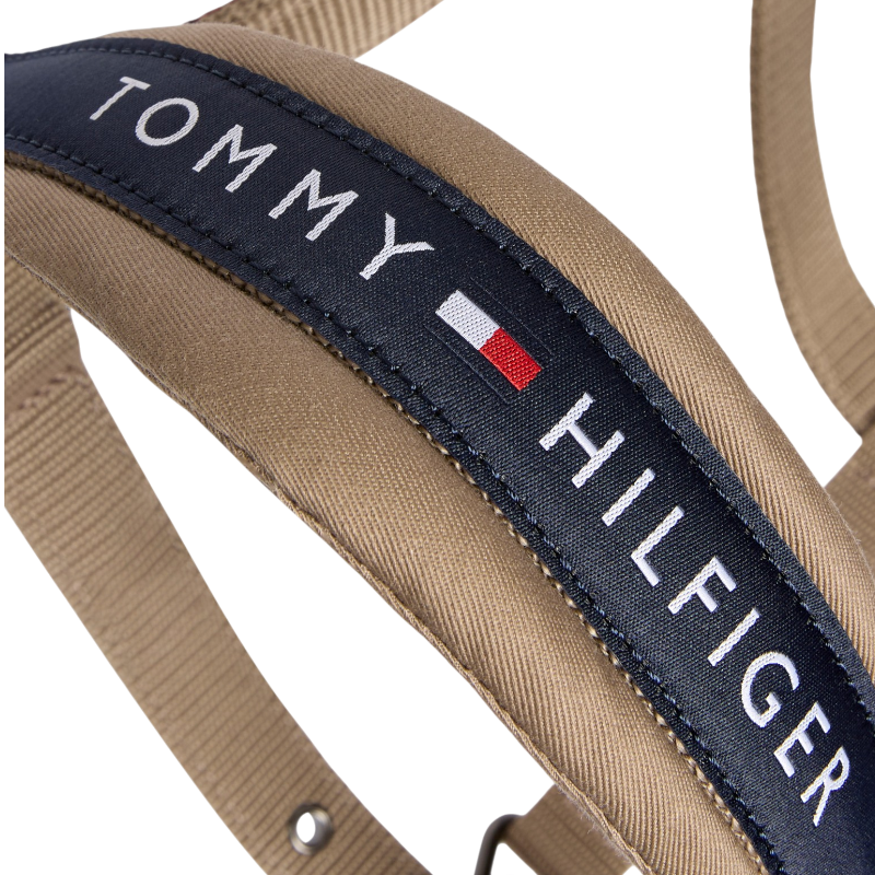 Tommy Hilfiger Equestrian - Licol et longe Yale taupe