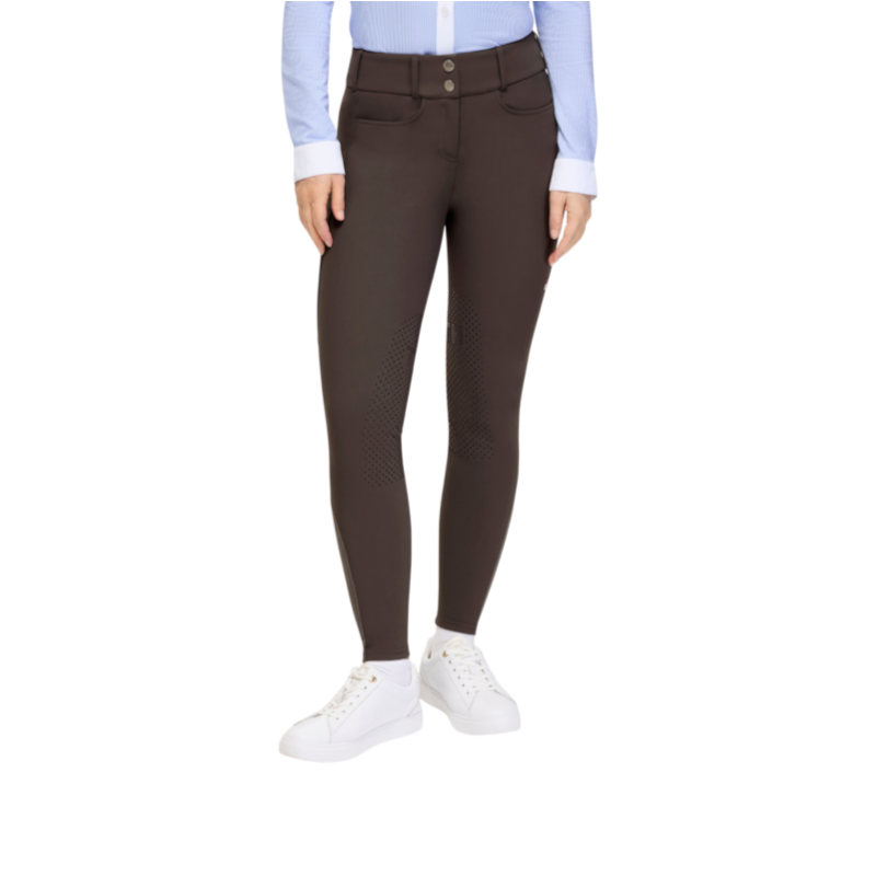 Tommy Hilfiger Equestrian - Pantalon d’équitation femme Mia cacao