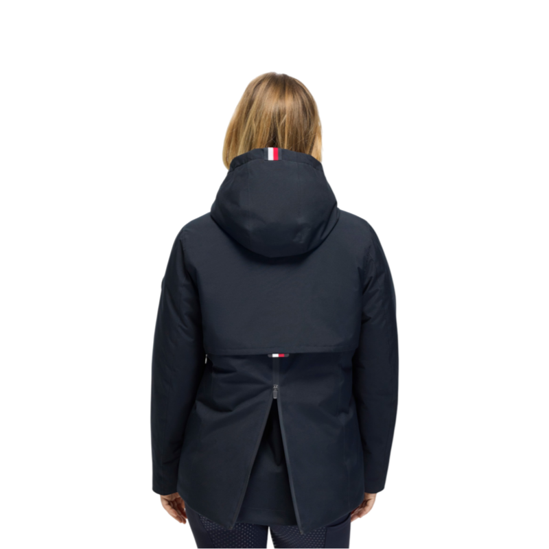 Tommy Hilfiger Equestrian - Parka compatible airbag femme Palisade desert sky