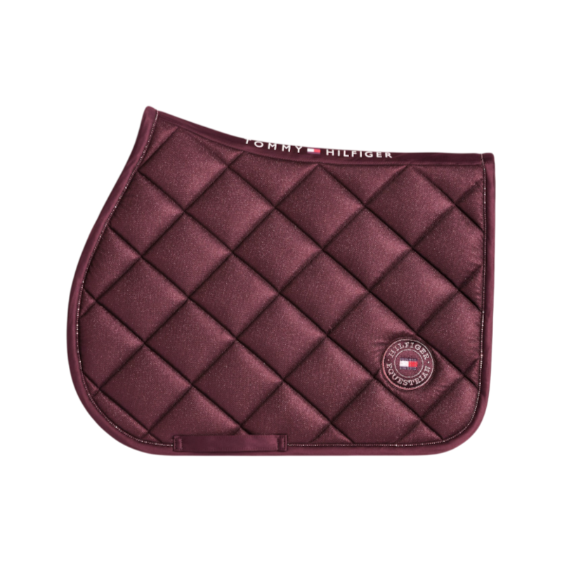Tommy Hilfiger Equestrian - Tapis de selle Parsons deep burgundy