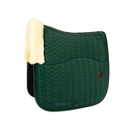 Kentucky Horsewear - Dressuurpad Skin Friendly Velvet dennegroen | - Ohlala