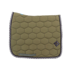 Oxxer - Tapis de dressage Monogramme noir/ kaki | - Ohlala
