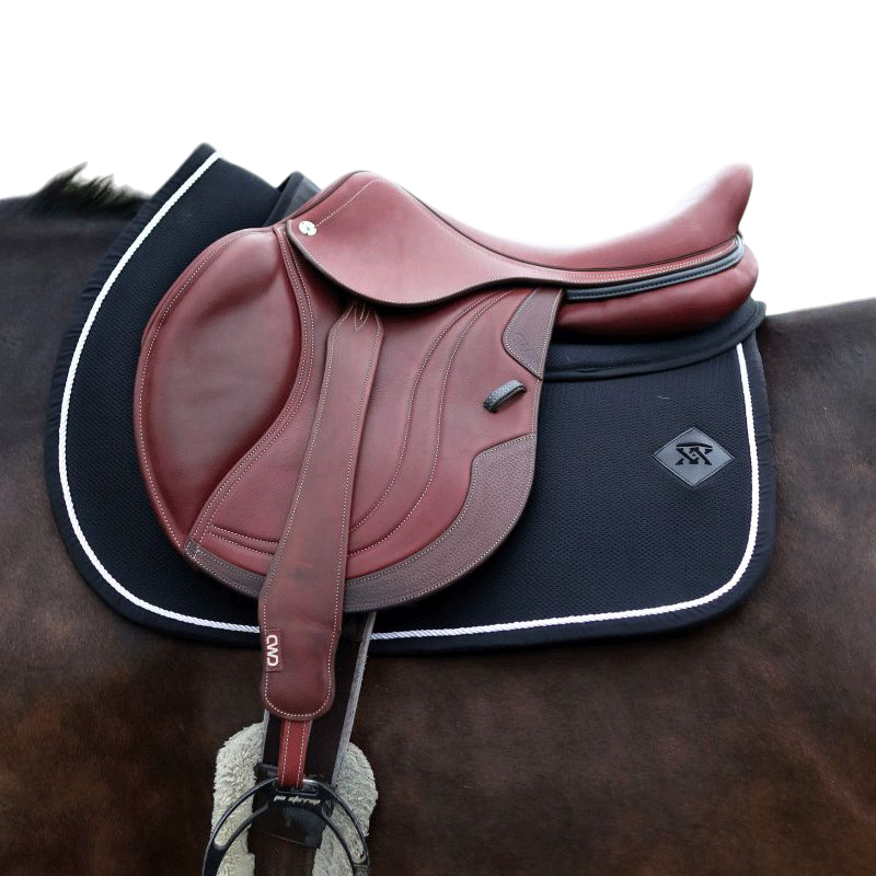 Oxxer - Tapis de selle mesh 3D noir | - Ohlala