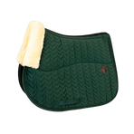 Kentucky Horsewear - Zadeldek Skin Friendly Velvet Dennegroen | - Ohlala