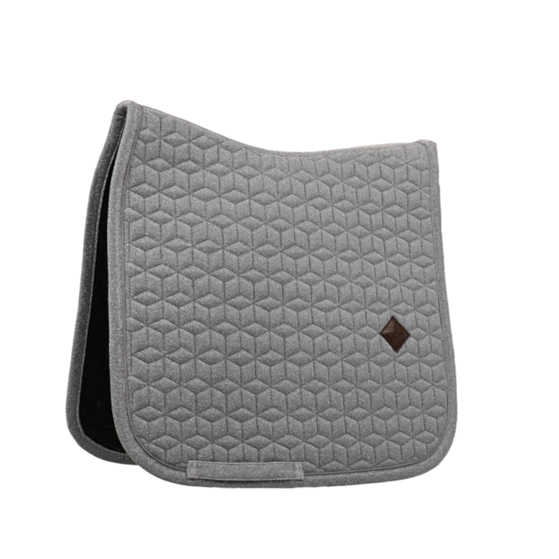 Kentucky Horsewear - Tapis de dressage Full Sparkling gris