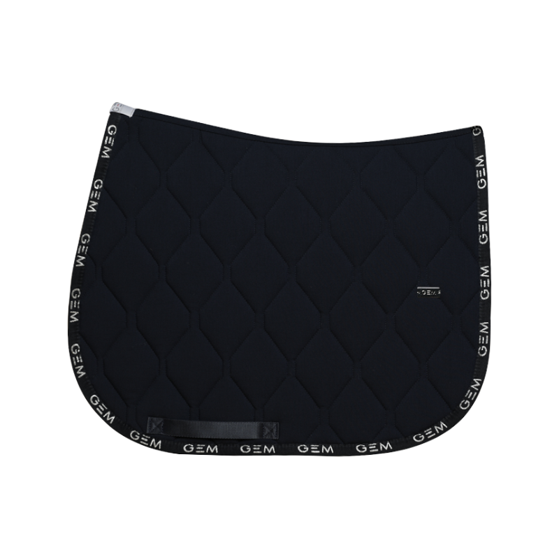 GEM - Tapis de selle Love marine/ sliver | - Ohlala