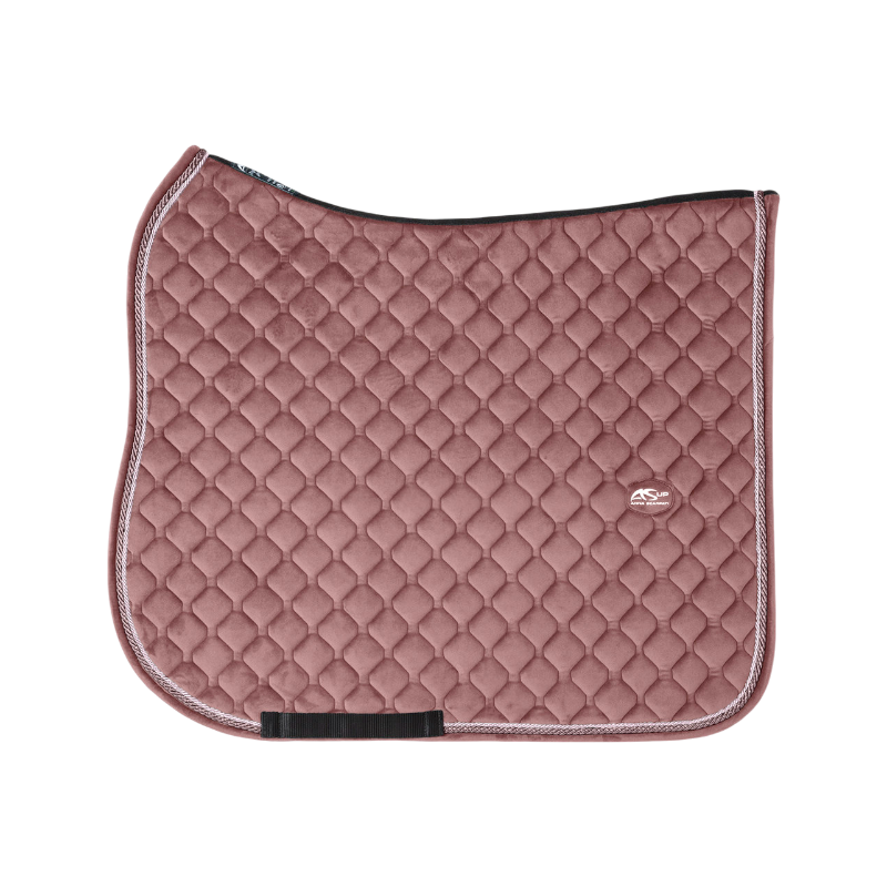 Anna Scarpati - Tapis de dressage Quinoa 27 velours vieux rose