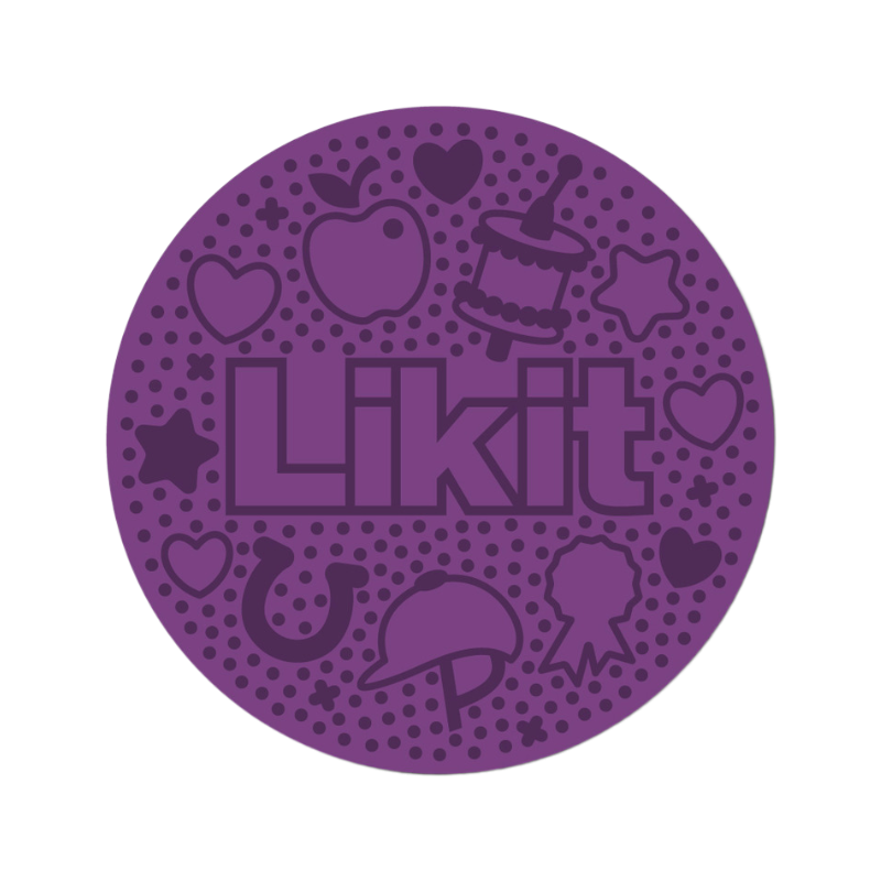 Likit - Tapis de léchage Graze maze violet | - Ohlala