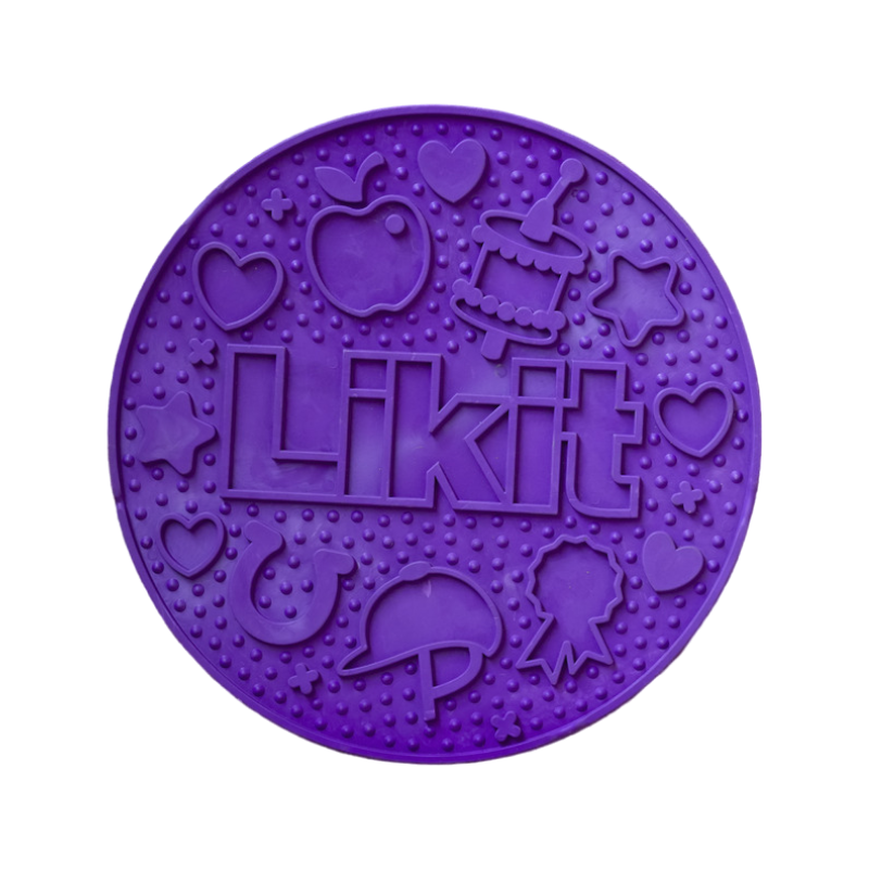 Likit - Tapis de léchage Graze maze violet | - Ohlala