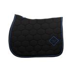 Oxxer - Tapis de selle Accent noir/ bleu roi | - Ohlala