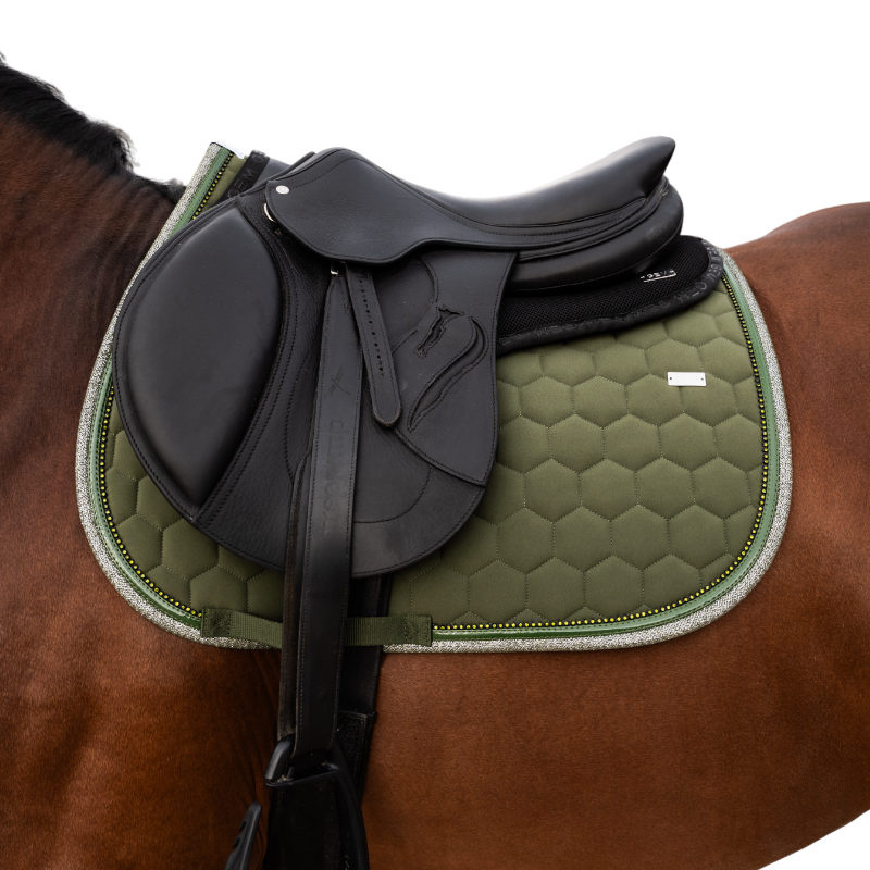 GEM - Tapis de selle Atlas kaki | - Ohlala