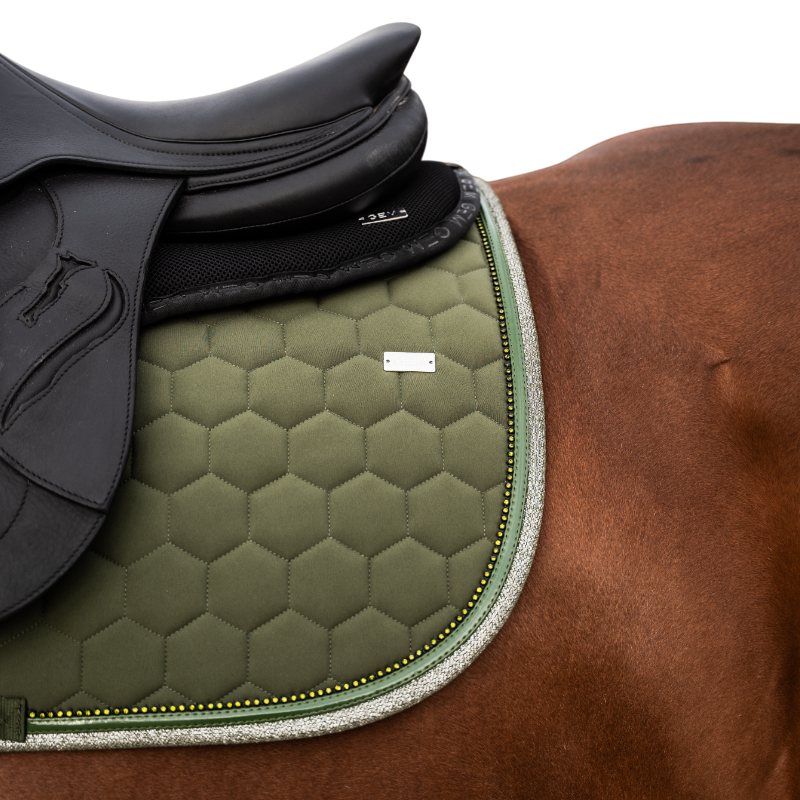 GEM - Tapis de selle Atlas kaki | - Ohlala