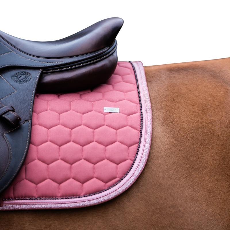 GEM - Tapis de selle Atlas vieux rose | - Ohlala