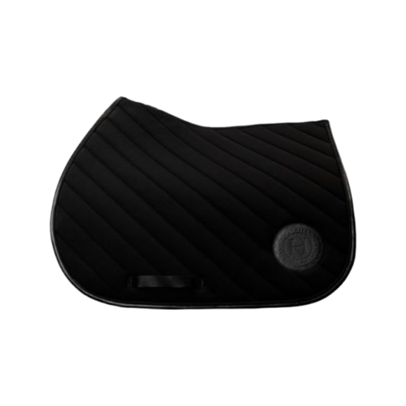 Harcour - Tapis de selle Balthazar noir | - Ohlala