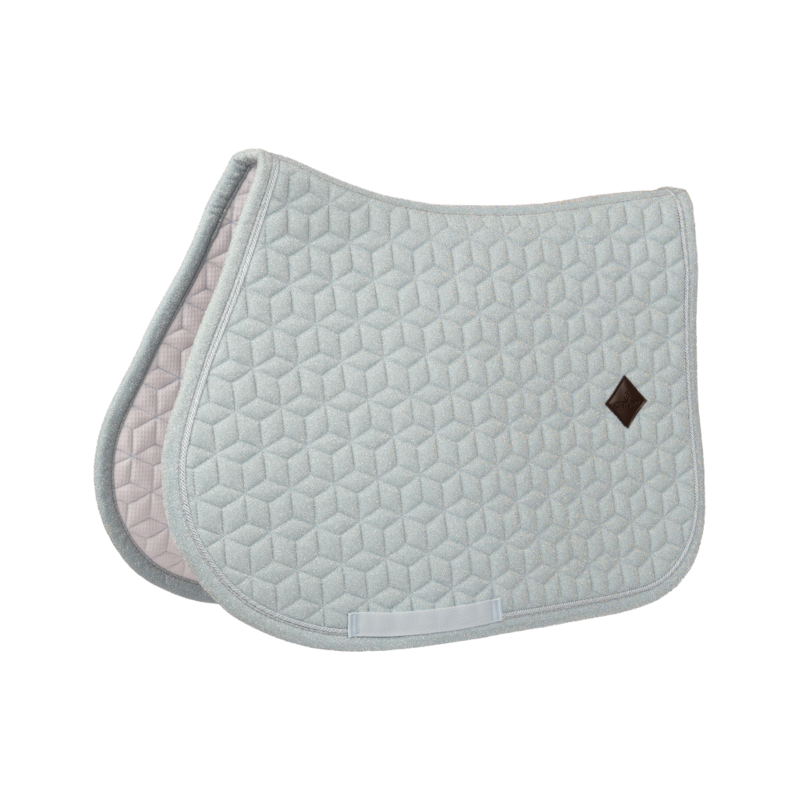 Kentucky Horsewear - Tapis de selle Full Sparkling light blue