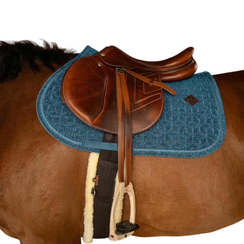 Kentucky Horsewear - Tapis de selle Full Sparkling marine