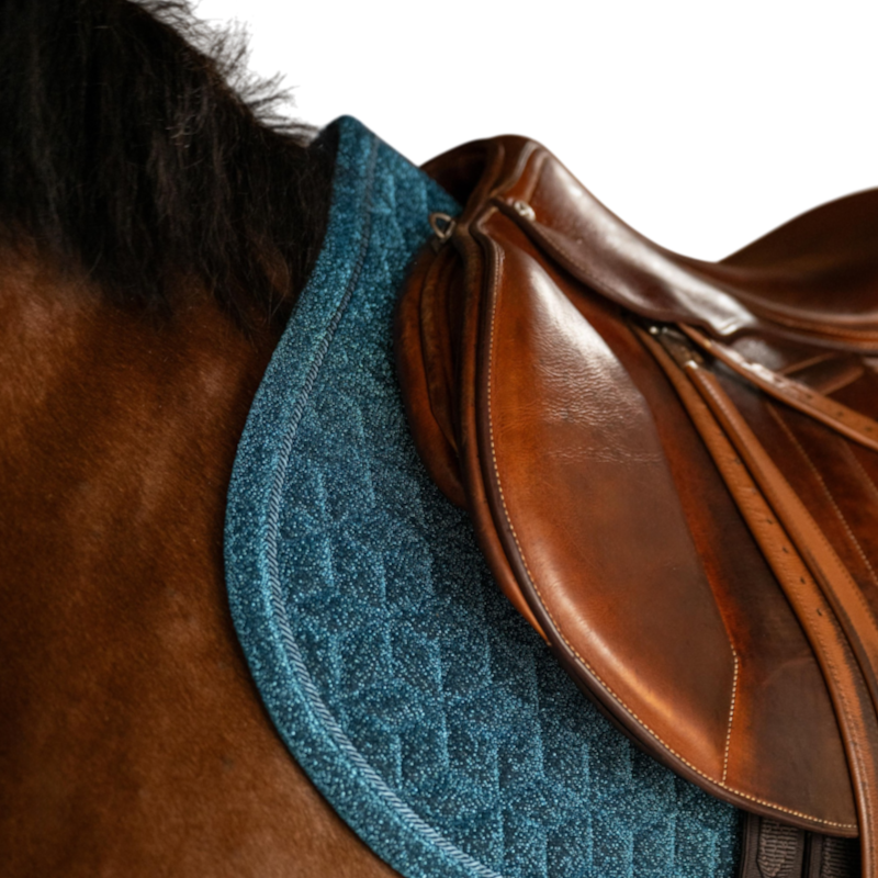 Kentucky Horsewear - Tapis de selle Full Sparkling marine