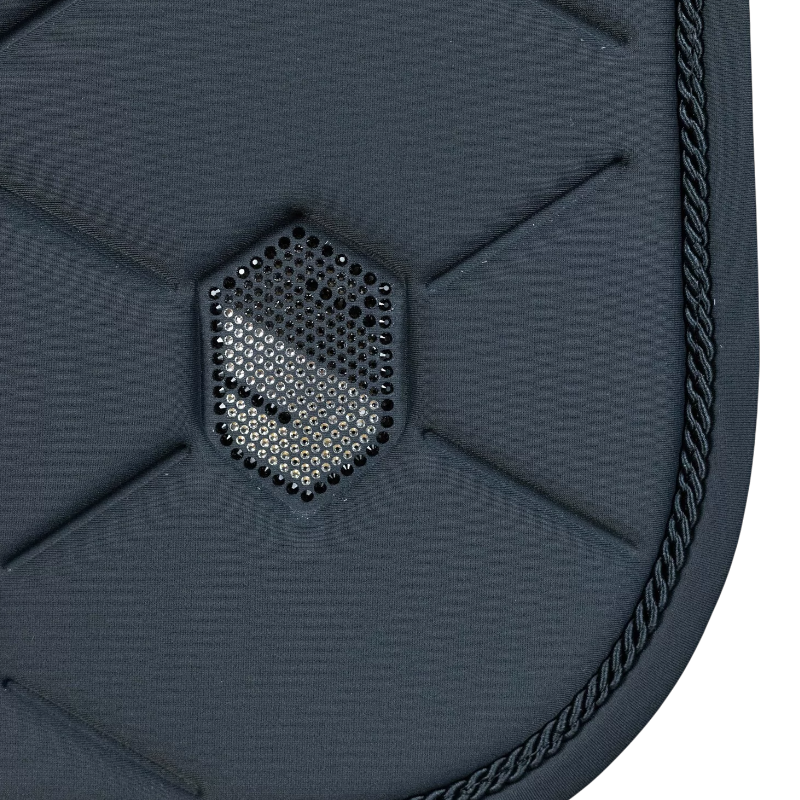 Samshield - Tapis de selle Spineshield swarovski anthracite