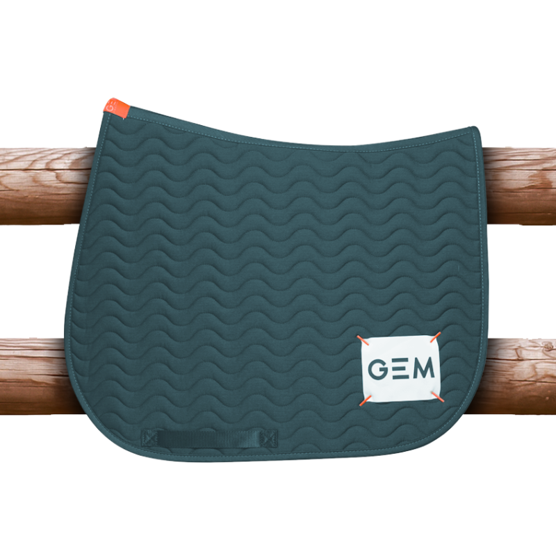 GEM - Tapis de selle Touc Touc dark sea green