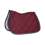 Privilège Equitation - Zadeldek PB uni bordeaux/grijs/marineblauw | - Ohlala