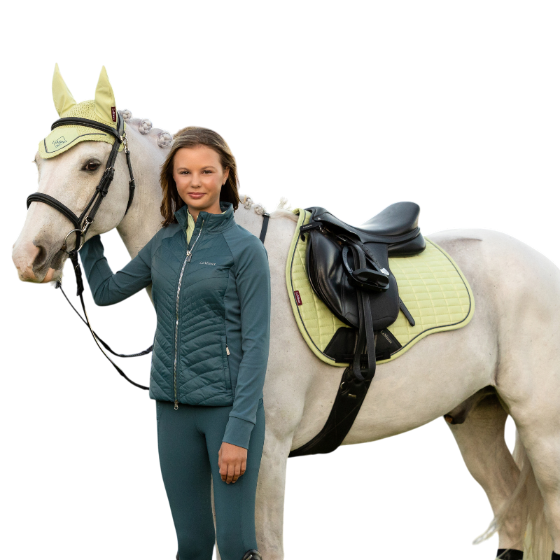 LeMieux - Tapis de selle Suede GP macaron