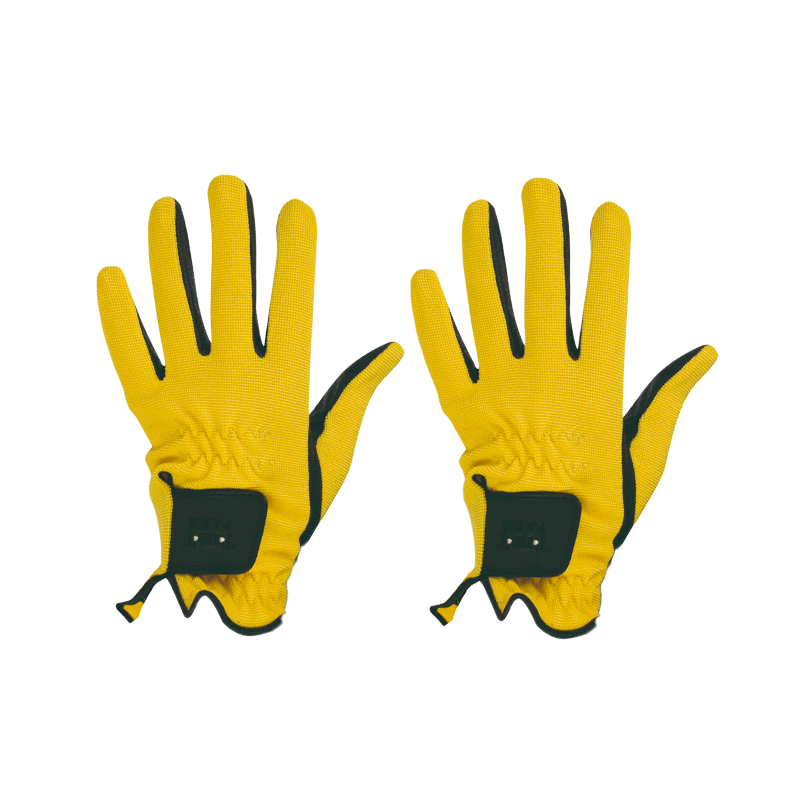 TdeT - Gants d'équitation Club jaune