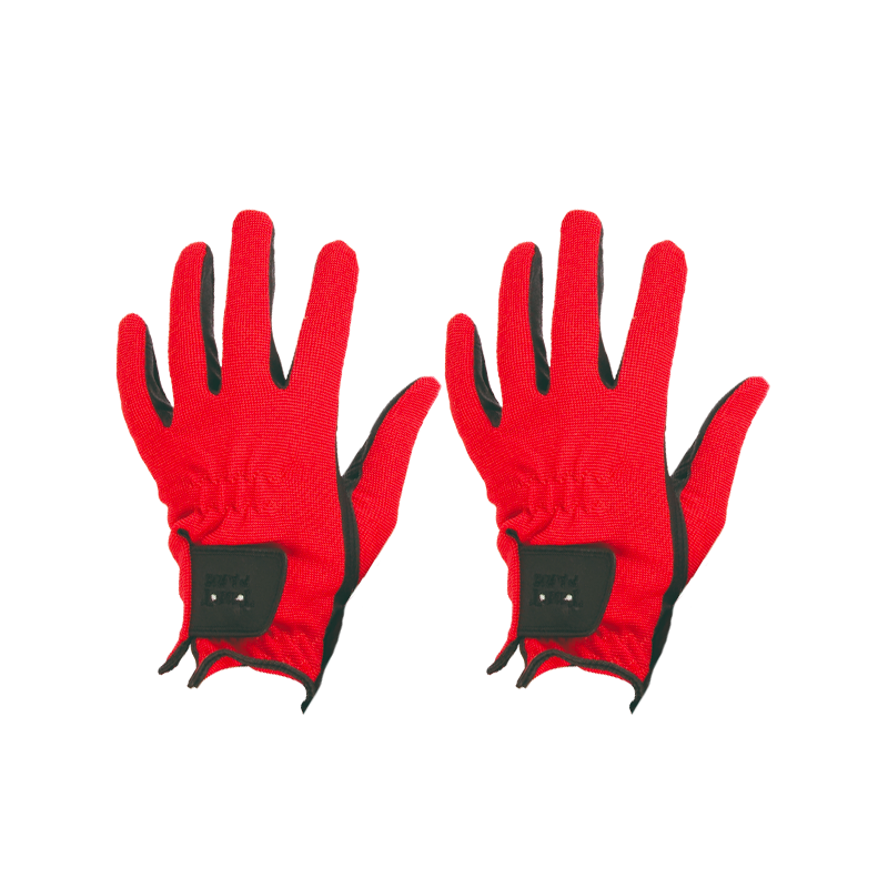 TdeT - Gants d'équitation Club rouge