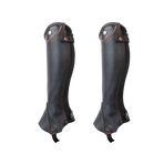 TdeT - Mini Chaps Schubert noir/liseret marron | - Ohlala