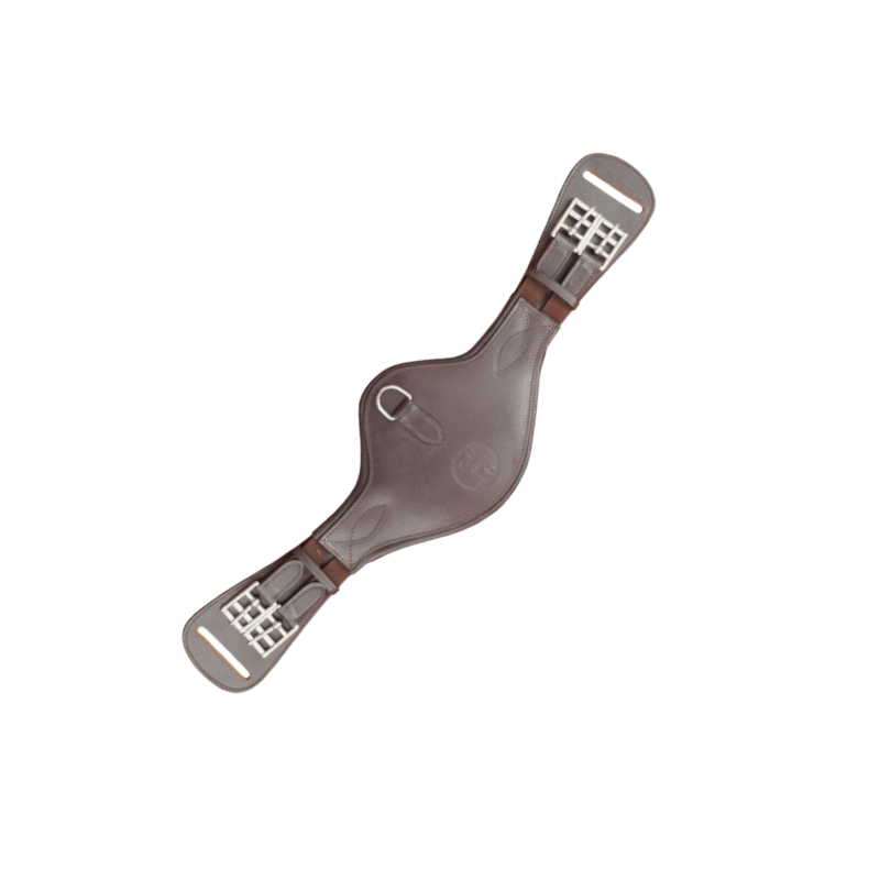 TdeT - Sangle cuir de dressage havane foncé | - Ohlala