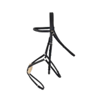 TdeT - Bridon avec rênes Sisley muserolle croisée noir | - Ohlala