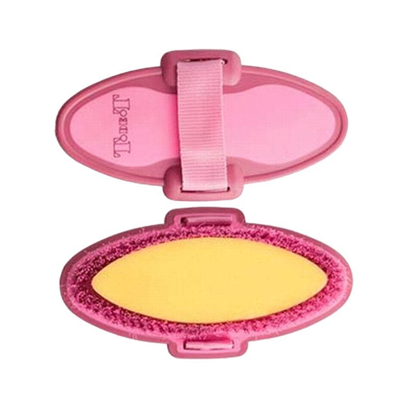 TdeT - Brosse éponge bicolore bordeaux/rose
