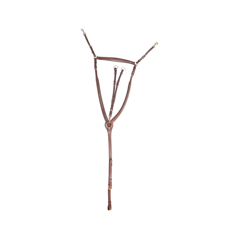 TdeT - Collier de chasse doublé à pont tabac | - Ohlala