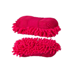 TdeT - Éponge mesh et micro-fibre fuchsia | - Ohlala