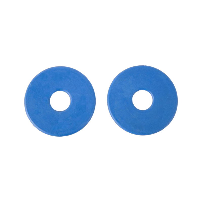 TdeT - Rondelles de mors en caoutchouc bleu | - Ohlala