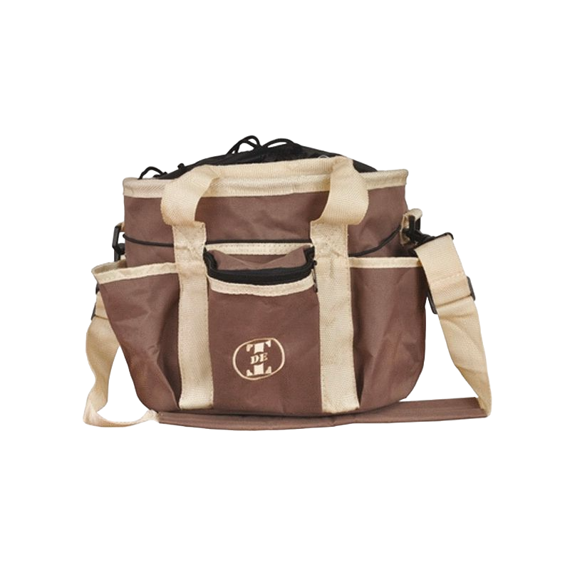 TdeT - Sac de pansage marron/beige | - Ohlala