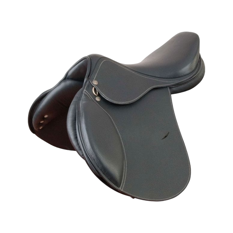 TdeT - Selle cuir mixte Barry noir