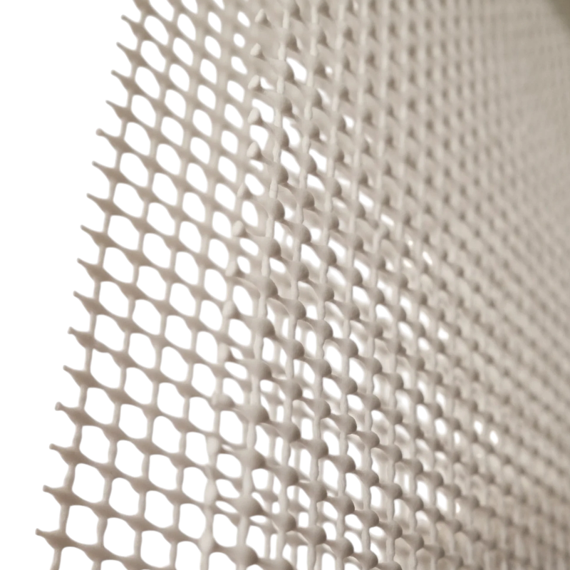 TdeT - Tapis anti-glisse AeroFlow fin blanc
