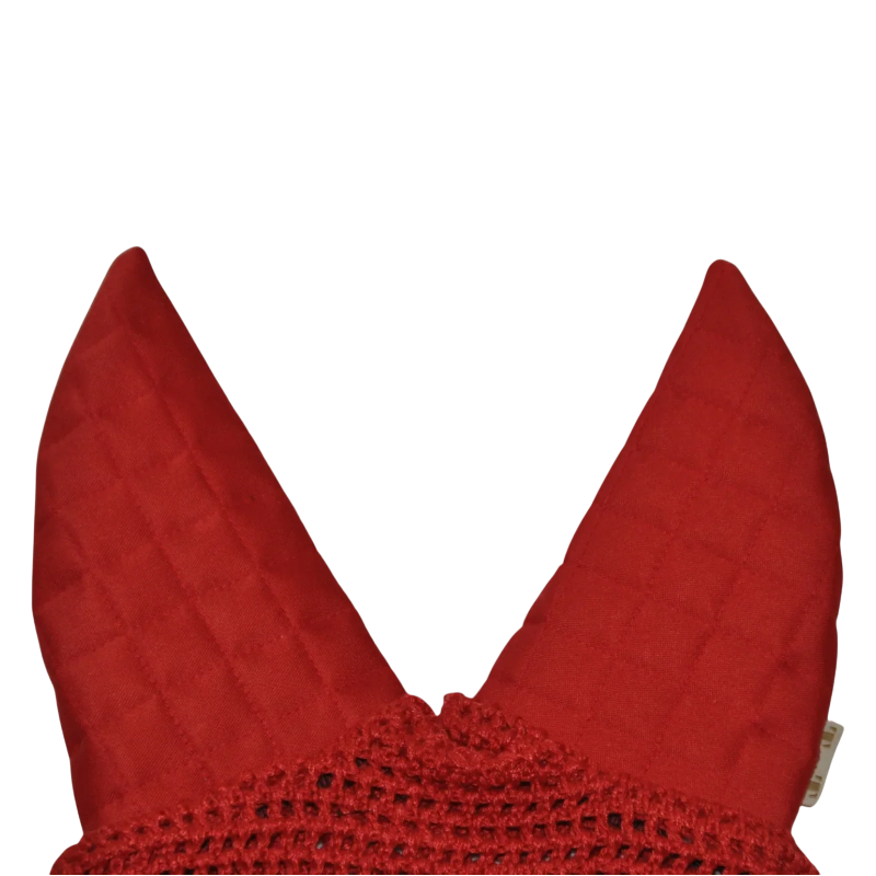 TdeT - Bonnet matelassé anti-bruit rouge