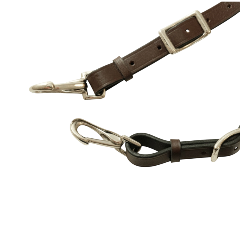 TdeT - Collier de chasse élastique havane foncé