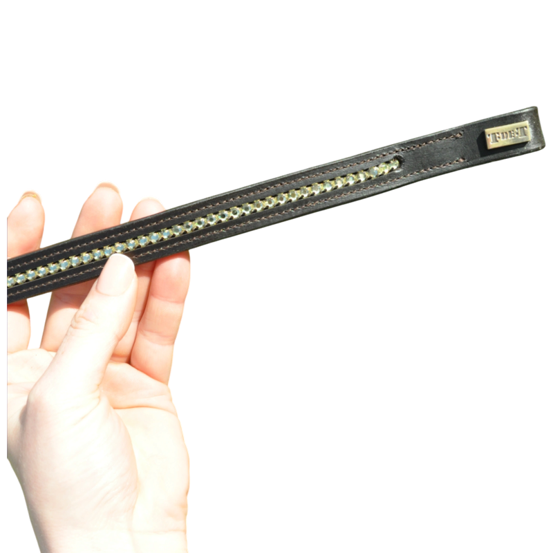 TdeT - Frontal Diamant Aurora havane foncé/ or