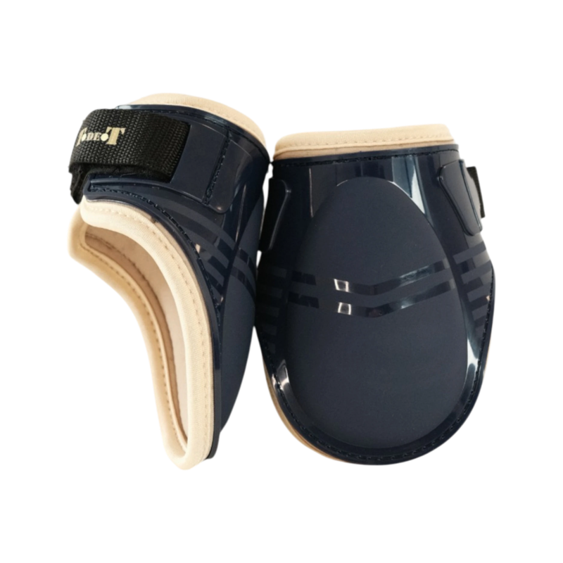 TdeT - Protège-boulets Jersey marine/ beige