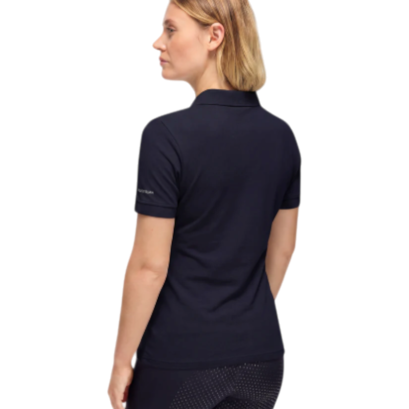 Tommy Hilfiger Equestrian - Polo manches courtes femme TH Equestrian desert sky