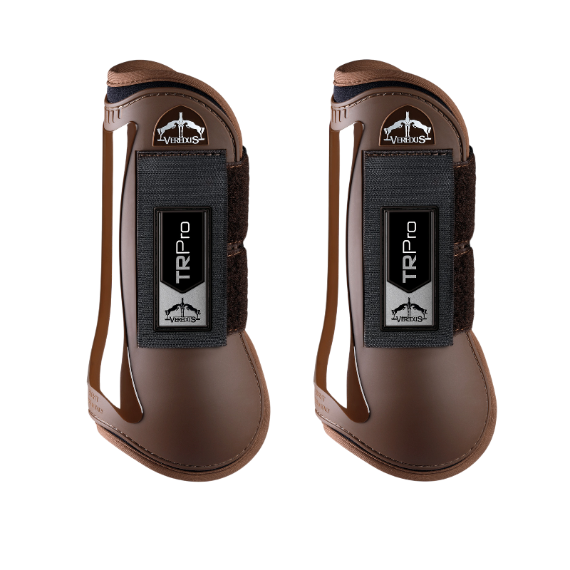 Veredus - Guêtres ouvertes New TRPRO marron x2