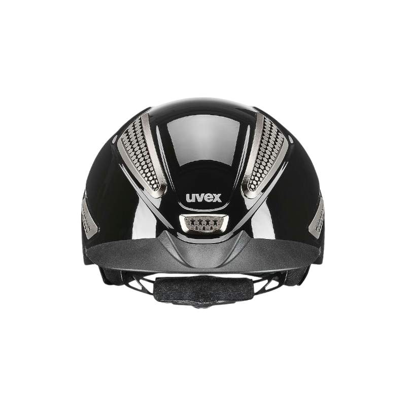 Uvex - Casque d'équitation perfexxion 3 noir brillant | - Ohlala