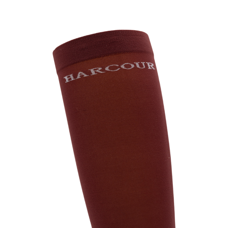 Harcour - Chaussettes Rider Vaya noir/ vigne (x2)