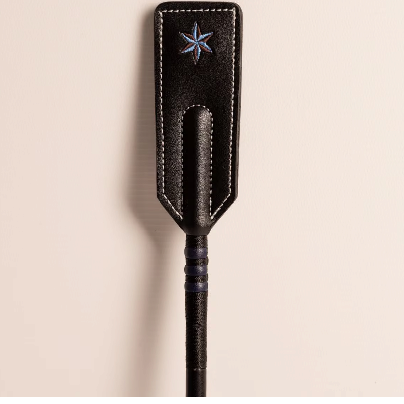 Velari - Cravache Classy cuir lisse noir